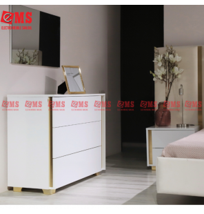 CHAMBRE A COUCHER GLAMOUR DORE