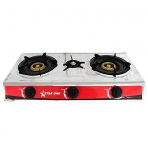 RECHAUD A GAZ 3 FEUX INOX STAR ONE - SS03-1Y