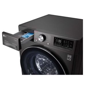 LAVE LINGE SECHANT FRONTAL LG F4R5VGG2E 9 KG - SILVER