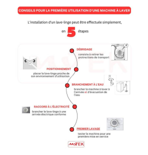 LAVE LINGE TOP CONDOR WAT-KS3M34D 8 KG – SILVER