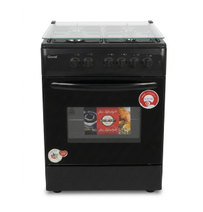 CUISINIERE A GAZ ORIENT OC-60-60TN 4 FEUX 60CM NOIR